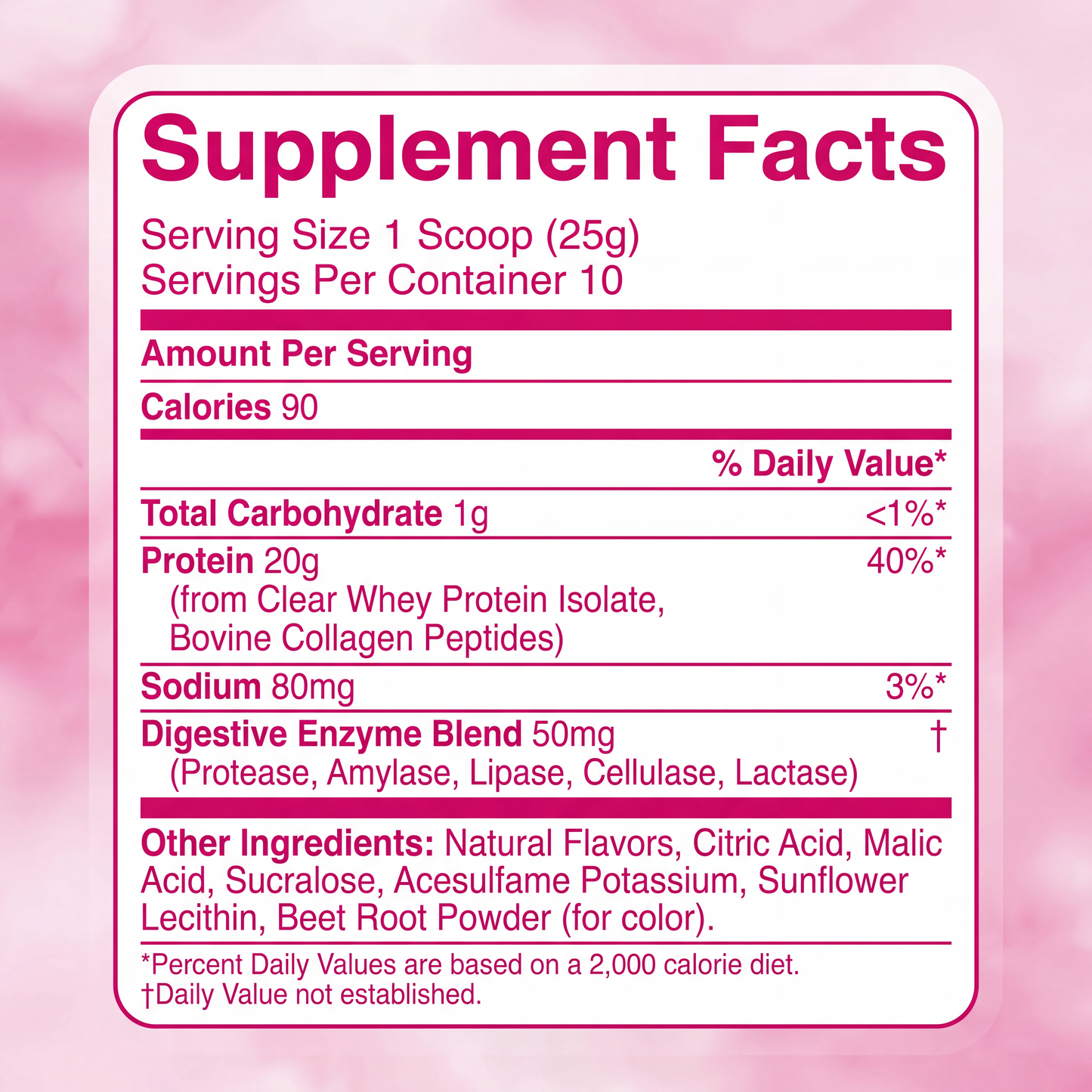WINYEL Clear Protein Collagen Peptides
